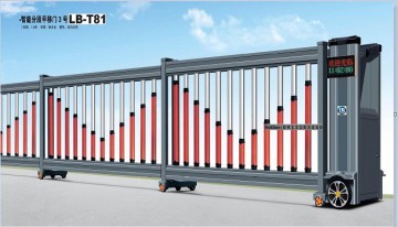 Cổng xếp tự động đóng mở